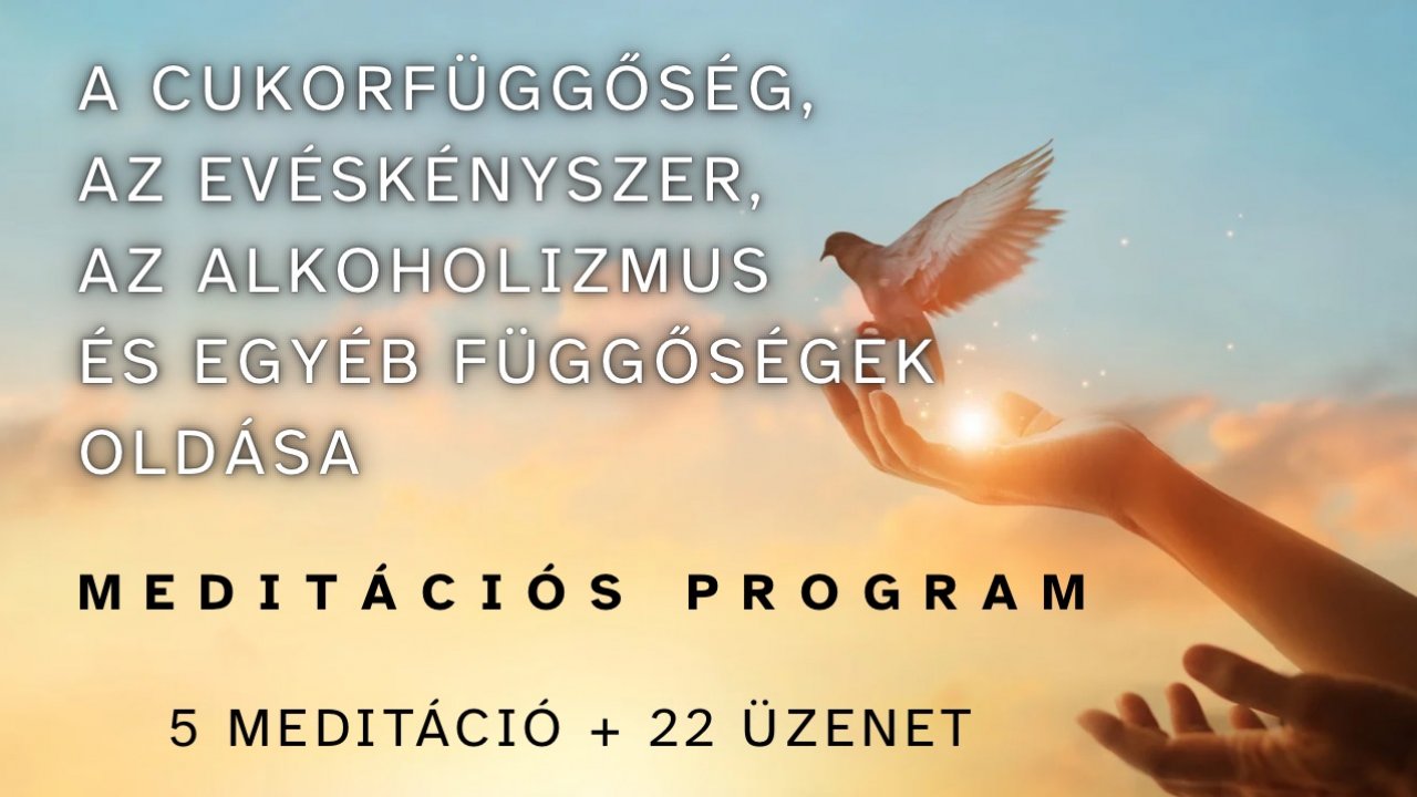 EVÉSKÉNYSZER, CUKOR- ÉS EGYÉB FÜGGŐSÉGEK OLDÁSA